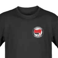 Camiseta «Extremadura Antifascista» – Logo pequeño